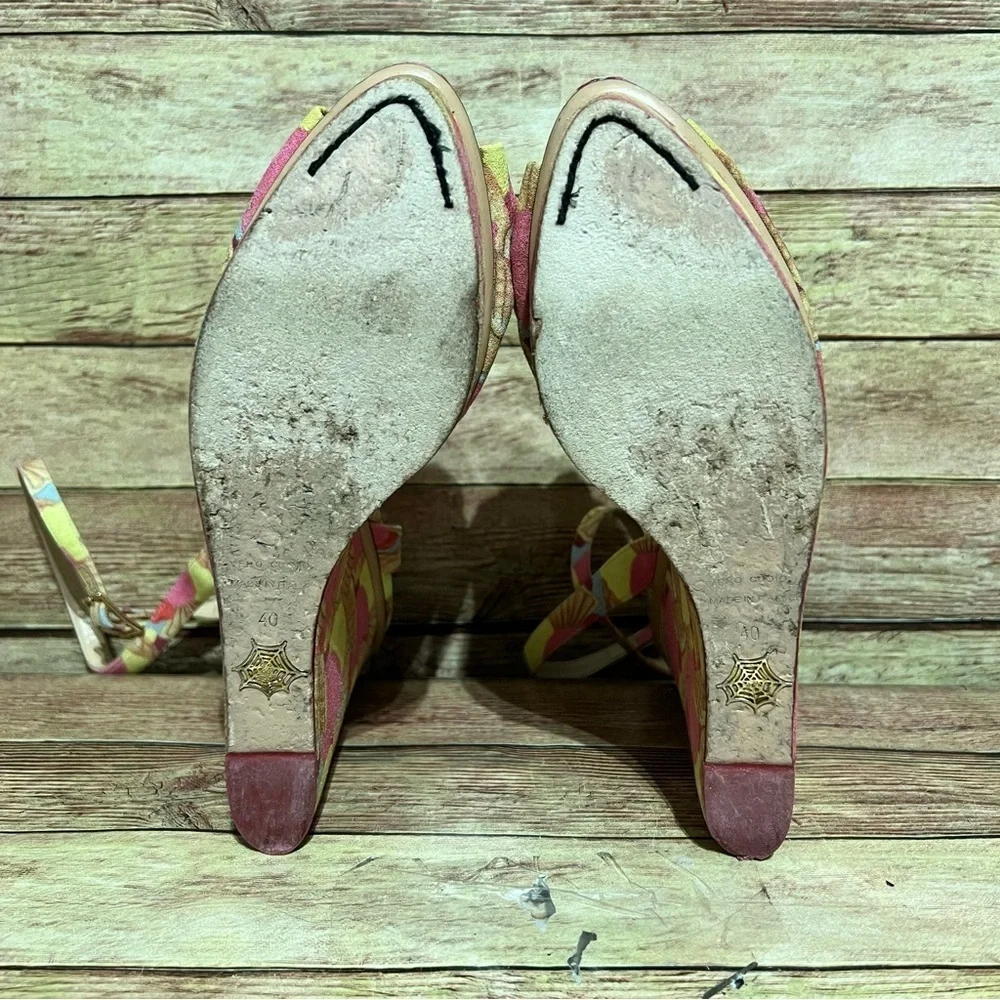 Charolette Olympia Ice Cream Wedge Heels
